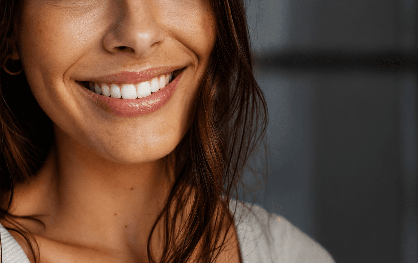 Patient smile ready for an AI aesthetic analysis